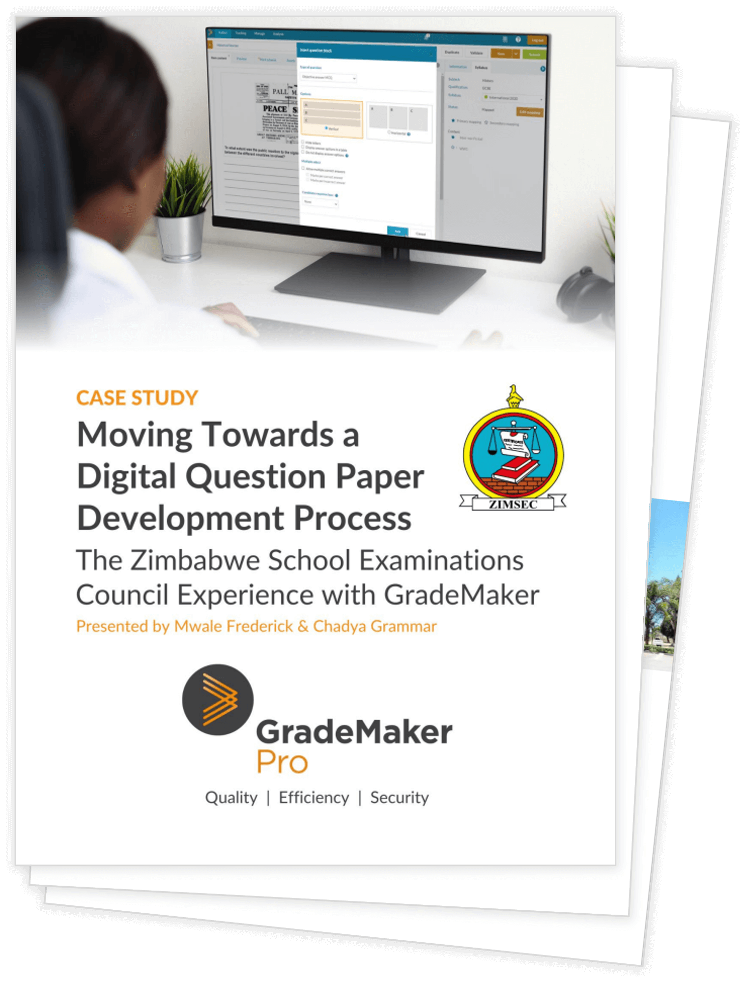 Moving to a Digital Question Paper Development Process