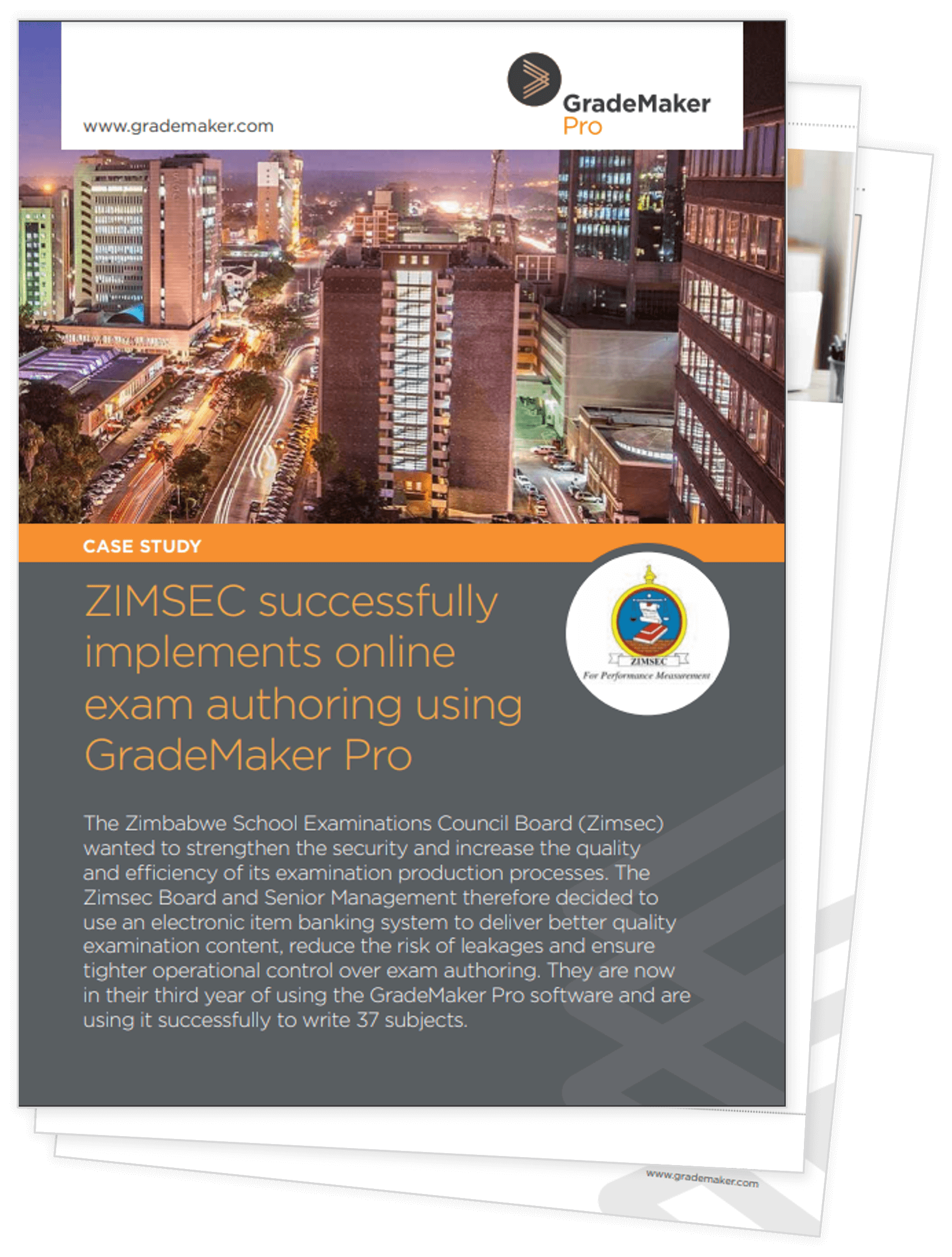 Zimsec Case Study Implementing Online Exam Paper authoring