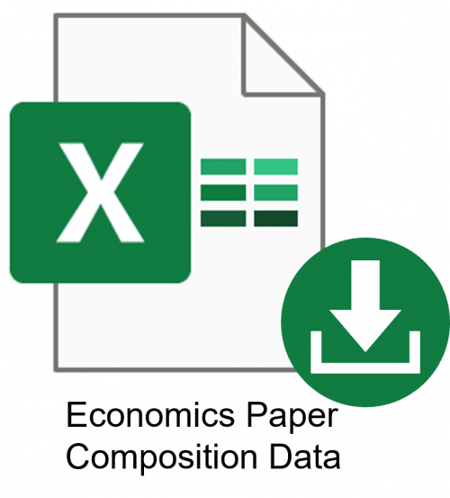 Example Economics Paper Excel File Composition 2