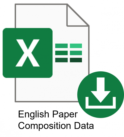 Example English Paper Excel File Composition